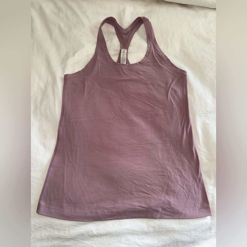Lululemon Athletica Racerback Tank - Dusty Mauve - 12 - EUC